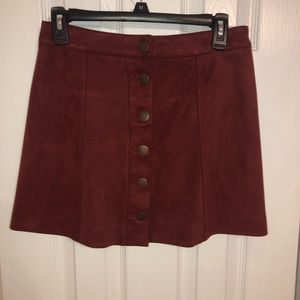 Forever 21 Button Down Skirt